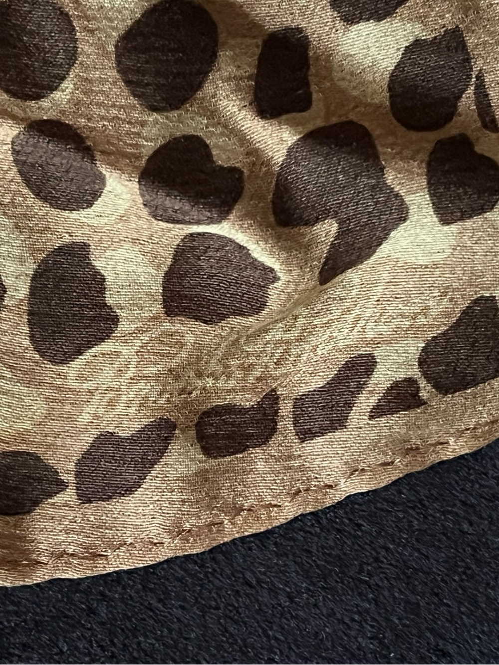 Brooks Brothers Animal Print Scarf - Picture 7 of 7